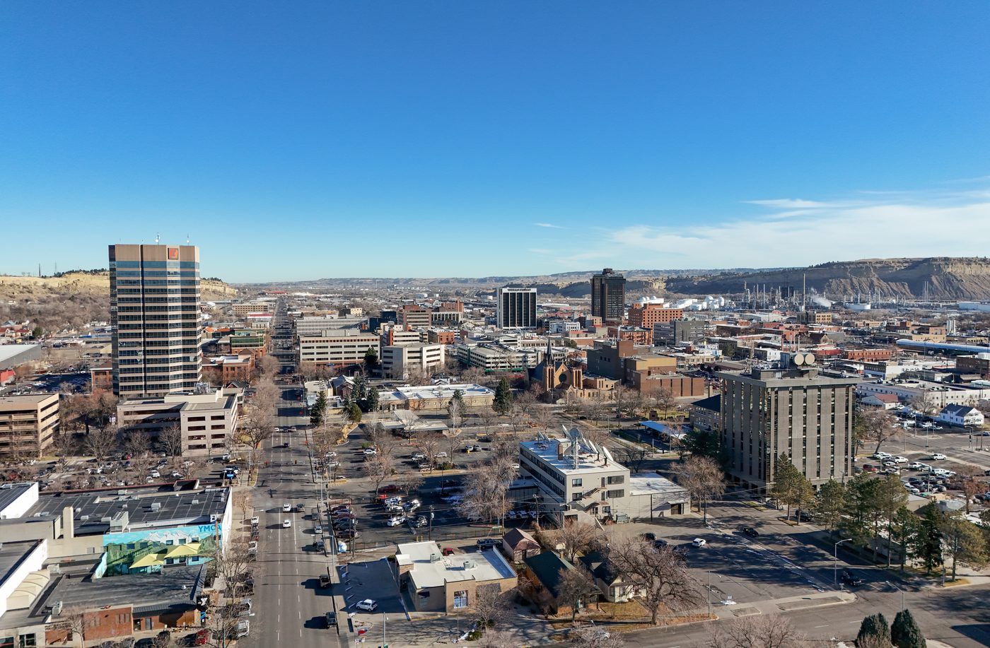 The Billings skyline