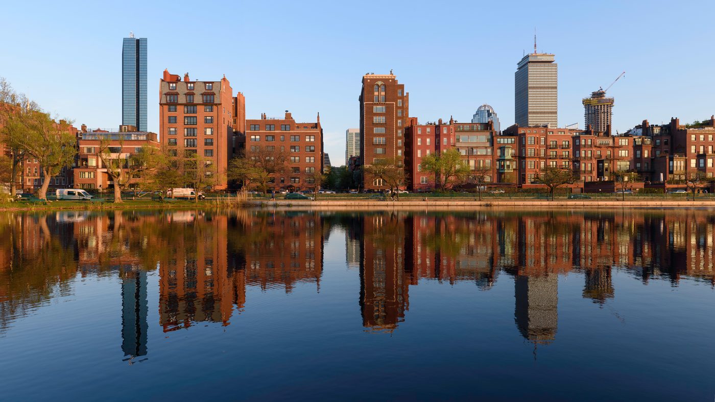 The Charles River Esplanade in Boston