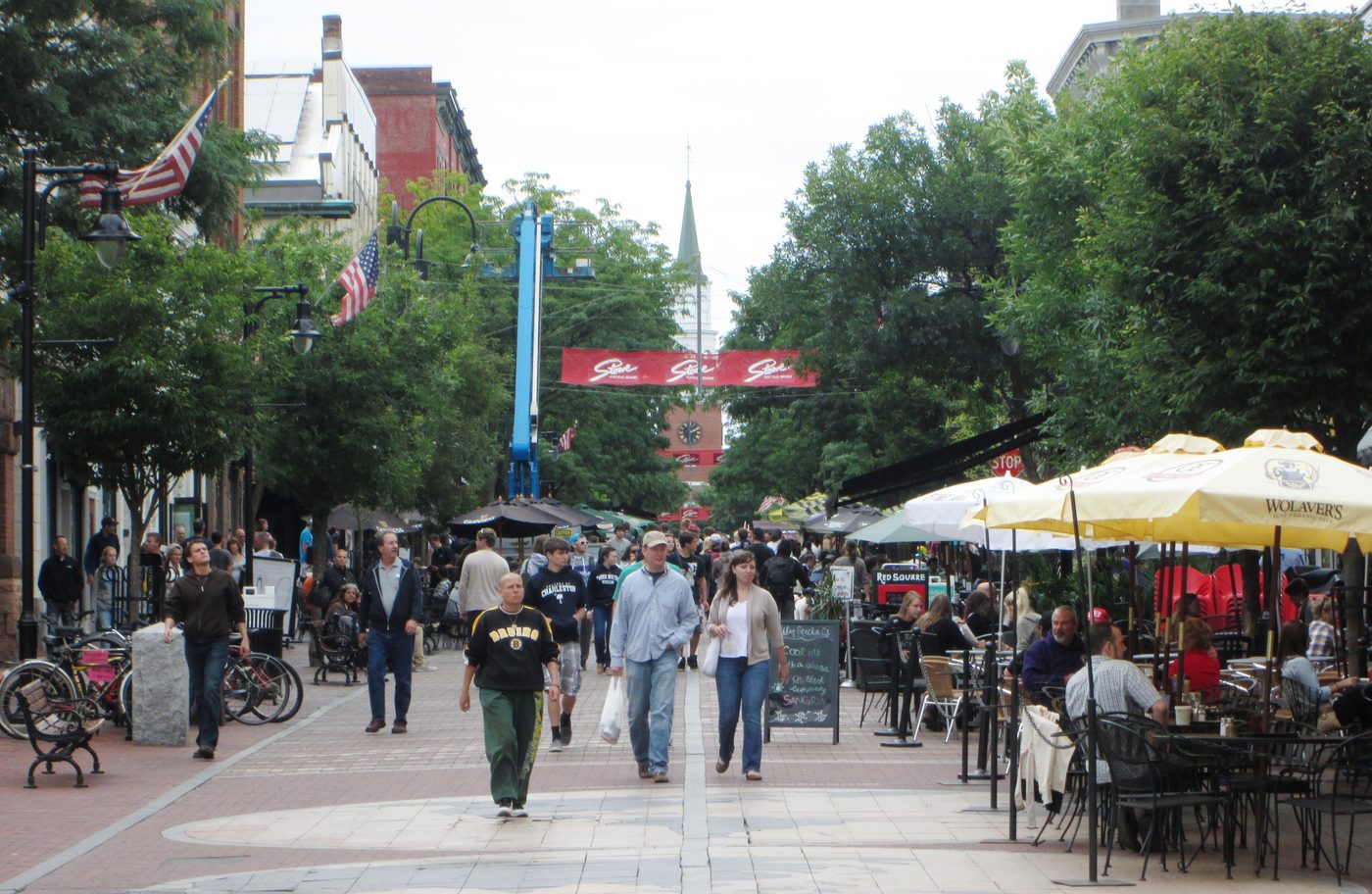 Church Street Marketplace in Burlington