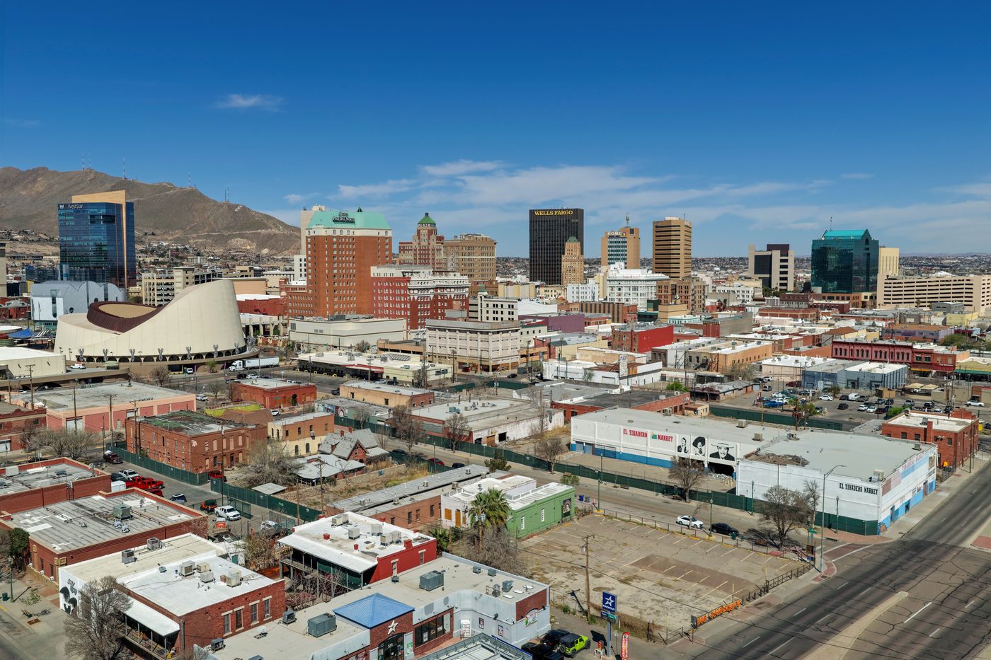 The El Paso skyline