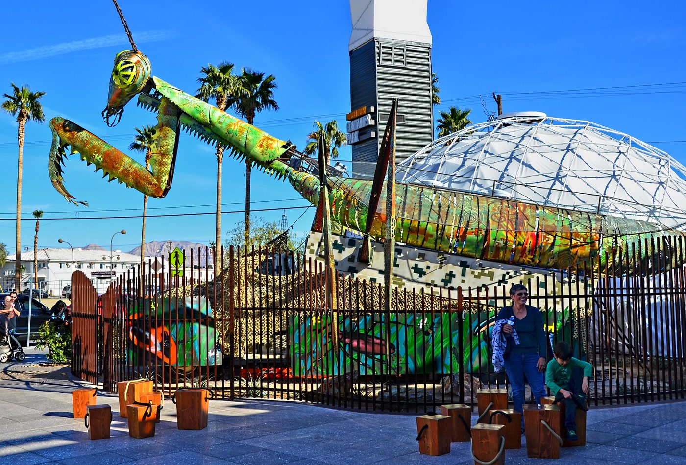 Downtown Container Park in Las Vegas