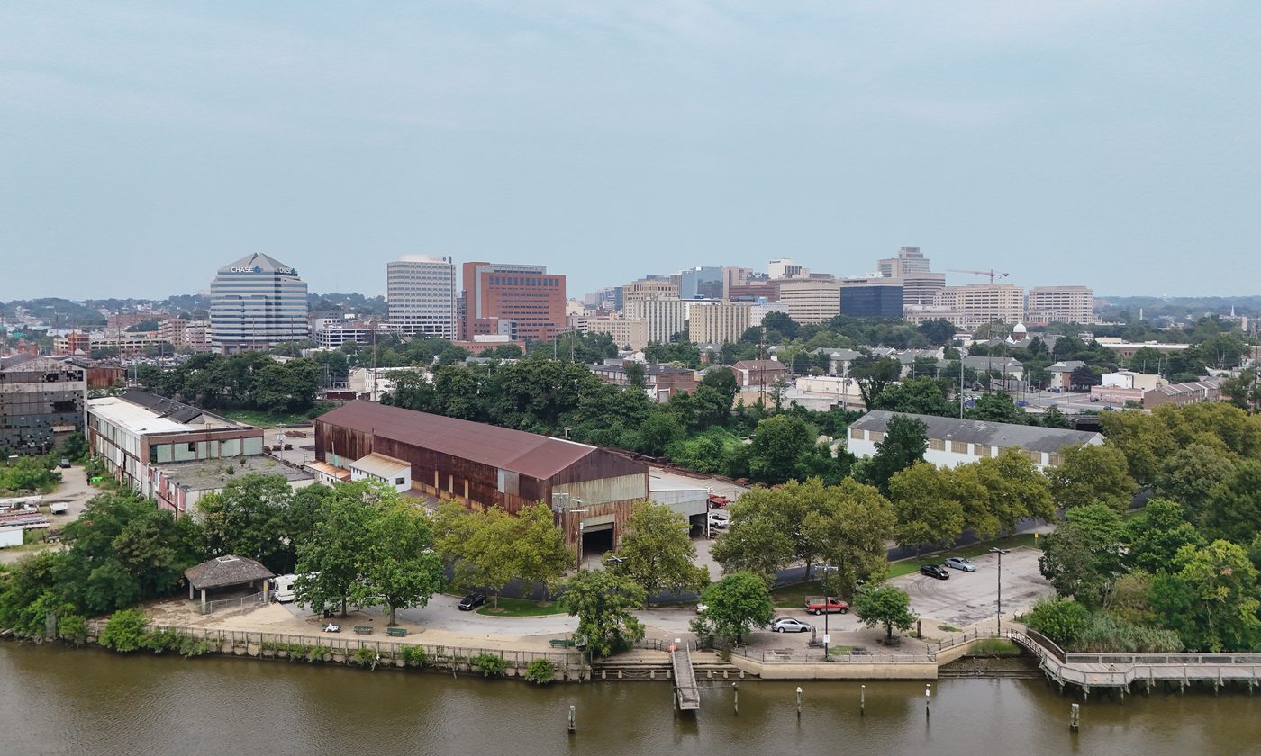 The Wilmington skyline